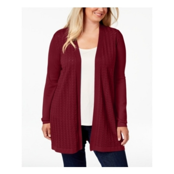 karen scott sweaters plus size
